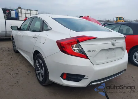 2020 Honda Civic Lx from USA, damaged, VIN 19XFC2F67LE028852
